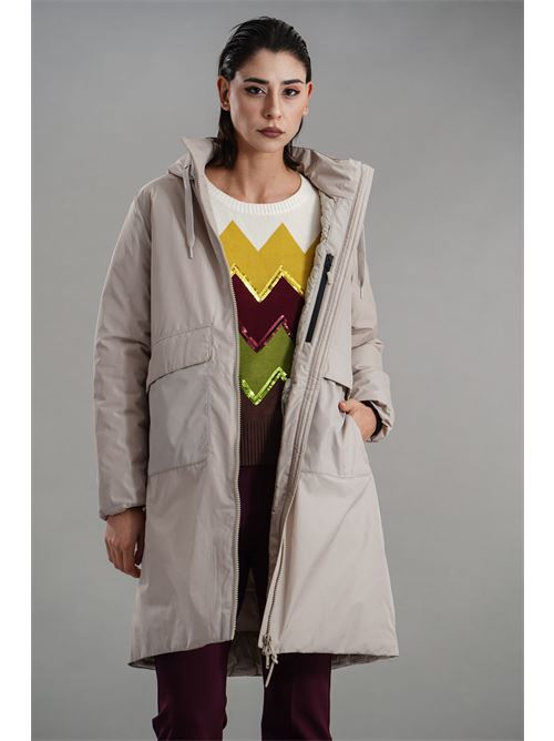 Giubbino parka TANTA | EKAITZASTONE GREY
